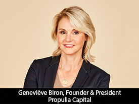 Geneviève Biron, founder and President of Propulia Capital